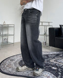 Teden Washing Wide Denim Pants