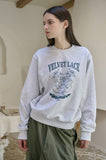 Velvet Lace Sweatshirt