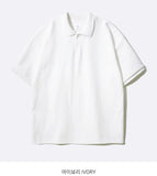 Pins Over Fit Collar Short Sleeve T-Shirt