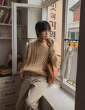 Forre Cable Heavy Round Knit
