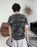 Ens Camo Rib Slim Short Sleeve Tee