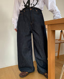 Lokun Bijo Raw Wide Denim Pants