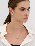 Plump Twist Silver Necklace