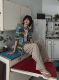 Martin cool linen two-tuck pants