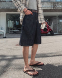Bureau Linen Bermuda Denim Pants