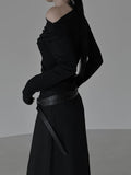 Raz Drape One Shoulder Tee