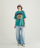 Double Block Denim Pants