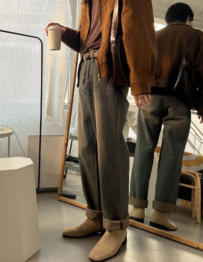 【2plan】mine wide denim 2plan (ツープラン) - マインワイドデニム / mine wide denim