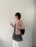 Ranmin Check Summer Sleeveless Layered One Piece