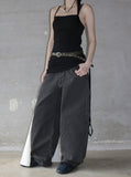 Back slit multi-shirring one-piece