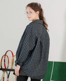 Sheer Claw Check Shirt