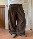 Houdini Corduroy Pintuck Brushed Wide Pants