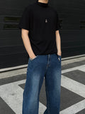 Half Neck Half Tee