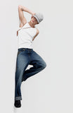 esc snug ribbed tank top