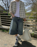Arne Bermuda Denim Pants