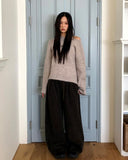 Deshu Leopard Banding Brushed Training Pants