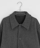 [unisex] Higgem Wool Collar Half Coat