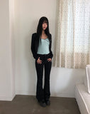 Toning Bolero Crop Cardigan