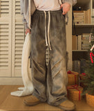 Dyed Parachute Cargo Pants