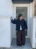 Bevron Cotton Balloon Wide Pants