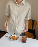 Moas Stripe Short Sleeve Shirt