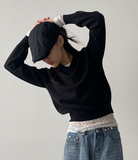 All Day Viscose V-Neck Standard Knit
