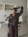 Champ Brushed Hood Zip-Up