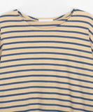 Memgart Color Stripe Over Long Sleeve Tee