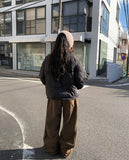 [1+1][Plan/Two Way] Poa Winter Brushed Corduroy Side Pin Tuck Training Pants