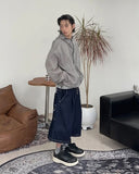 Foen Stitch Bermuda Denim Pants