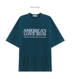 America Lettering Short Sleeve T-shirt