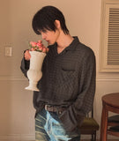 Believer Linen Check Long Sleeve Shirt