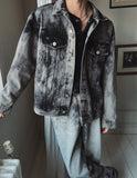 Rick smudging denim jacket