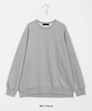 [unisex] Hachiko Slit Over Sweatshirt