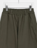 Benkyu Snap Parachute Banding Wide Pants