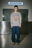 Fluffy Bear Pigment Sweatshirt