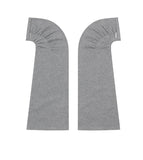 Shirring knit leg warmer