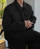 Lenny Robe Wool Balmacaan Coat