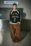 Racing Collar Pullover Knit