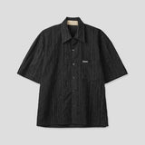 Arden Tassel Crop Half Shirt