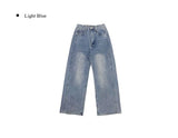 Tox Washing Cut Wide Denim Pants