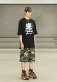 SPIDER REAL OVERSIZED SHORT T-SHIRTS