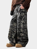 Summer Camo Wide Cargo Pants