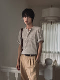 Wins ST Half Henley Neck Tee