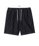 Blur Raw Banding Shorts
