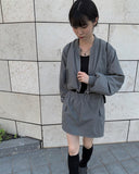 Ilu Nylon Windbreaker Skirt Set