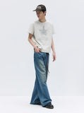 CRACKED STAR HALF T