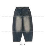 Dean Tiger Balloon Denim Pants