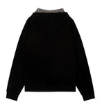 END OF TIME Applique Hooded Zip-Up