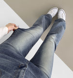 Straight Bootcut Span Denim Pants